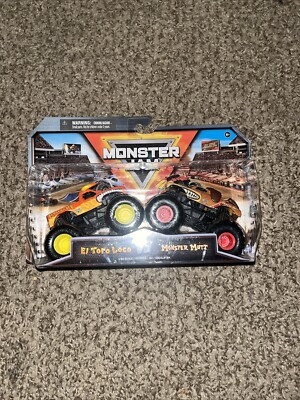 Spin Master MONSTER JAM 1:64 Scale EL TORO LOCO vs MONSTER MUT -  Series 27