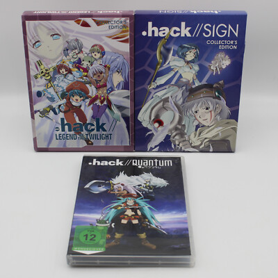 DVD | .hack Legend of the Twilight + Sign - Vol. 1 + Quantum