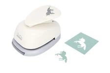 Bira Craft 1.5 inch Unicorn 3 Shape Lever Action Craft Punch for Paper Crafting 