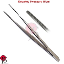 Surgical Instruments Debakey Tweezers 15cm Atraumatic Forceps Dessection