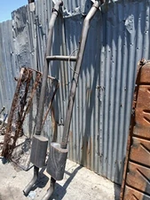 66 f-100 Ford used Exhaust system pipes with flowmaster Mufflers fire damage