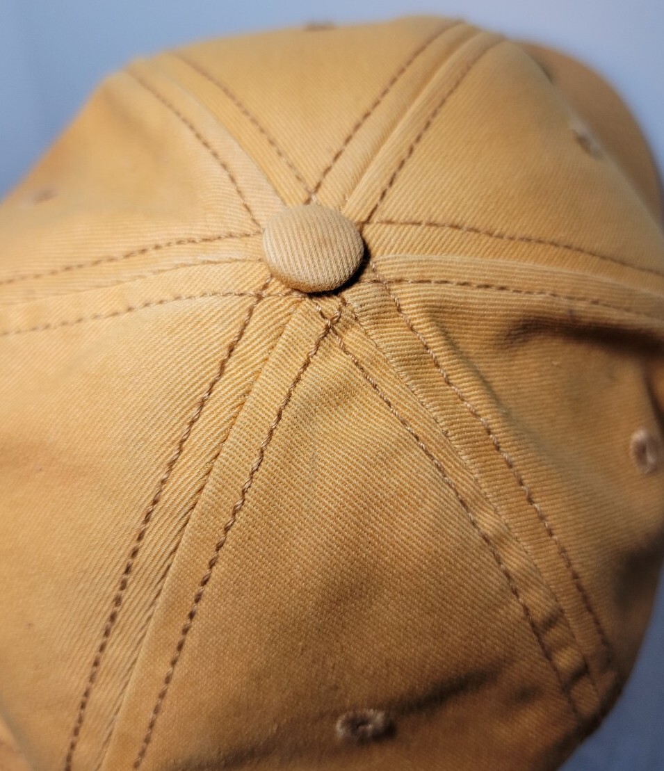 TIMBERLAND Ball Cap Hat Leather Patch Original Ad… - image 4