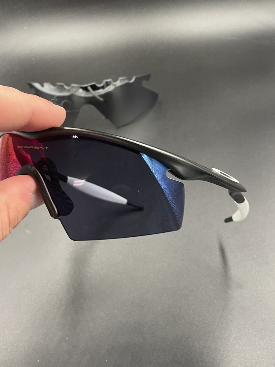 Oakley M Frame サングラス レッド/ブラック Oakley Pro M Frame Matte Black w/Strike + Red Iridium Lenses