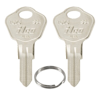 CB16 Key Blanks For The Club Steering Wheel Locks – 2 Keys, Vintage Stock