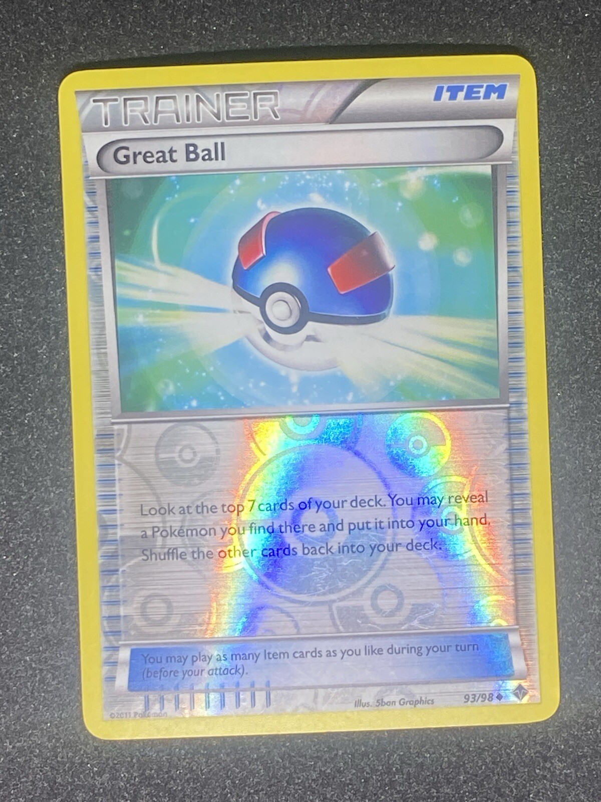 LP Great Ball 93/98 Emerging Powers Reverse Holo