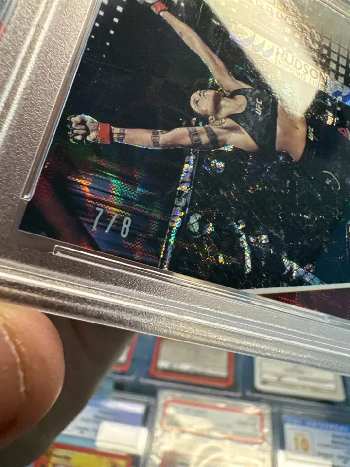 2021 Chronicles UFC Amanda Nunes Asia Gold /8 PSA 10 - Image 2 of 3