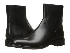 Florsheim 14163 Capital Dress Boot (Cushioned Insole, Flex Outsole, ,Black Lthr)
