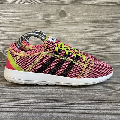 Adidas Womens Element Refine Tricot Pink Lightweight Mesh Running Shoes  Size 7