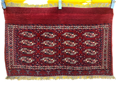 Handgeknüpfter Perser Orientteppich Jomut Buchara 72x116 cm