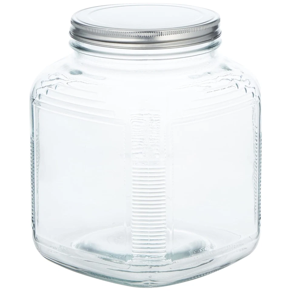 Anchor Hocking Replacement Butter Churn Jar with Brushed Stainless Steel Lid - Image 4 of 4