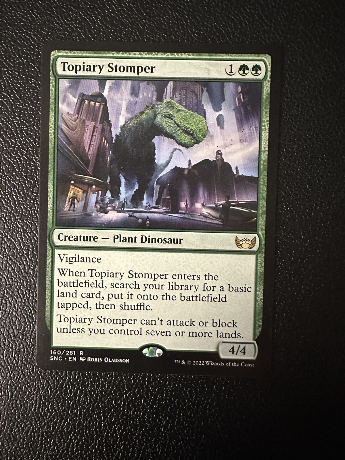 topiary-stomper-160-281-r-streets-of-new-capenna-nm-ebay