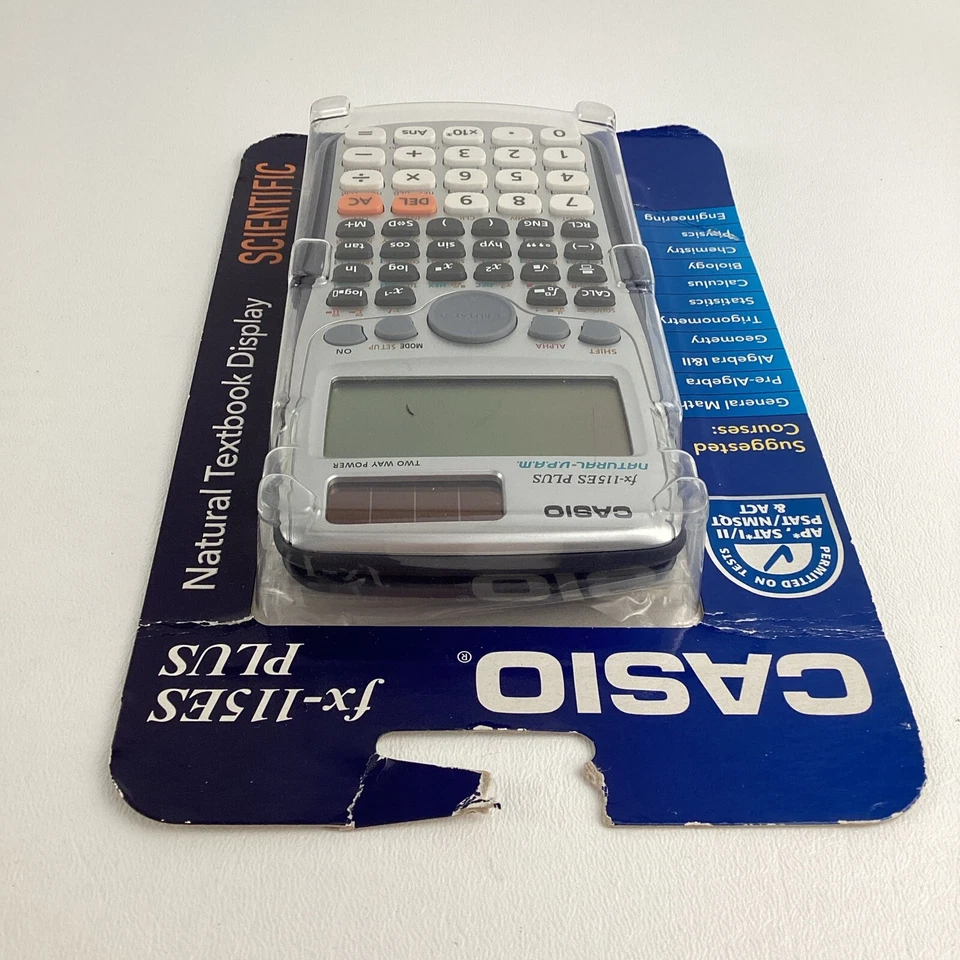 Casio fx-115ES Plus Scientific Calculator Natural Textbook Display New Sealed - Image 4 of 4