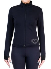 Figure Skating Polartec Fleece Jacket Rhinestone JR107