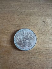 Silbermünze 100 Francs 8 Mai 1945 Frankreich