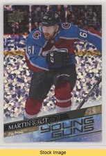 2020-21 Upper Deck Young Guns Speckled Rainbow Foil Martin Kaut #217 READ 2js