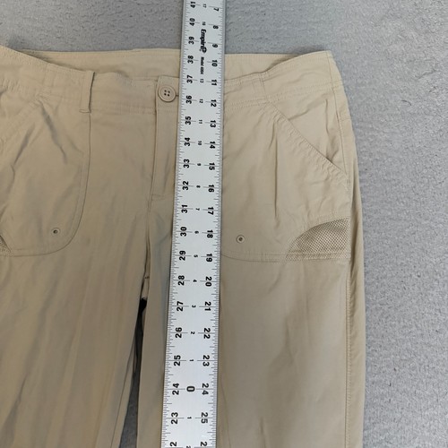 Columbia PFG Pants Womens Size 8 30L Beige - Picture 5 of 9