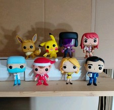 Funko Pop Fuera de Caja 8 Pop Lote - Steven Universe Granate - Pokemon Pikachu Eevee
