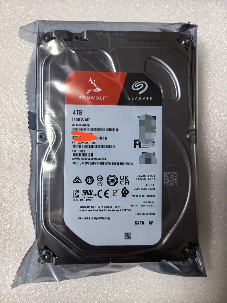 2.5 in Form Factor SATA III Internal Hard Disk Drives 4 TB Storage