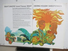 magazine ad 1969 SIGHT Savers Dow Corning Midland MI eyeglass cleaning tissue