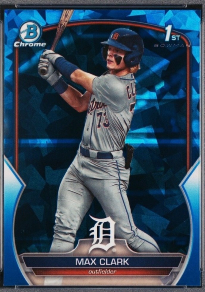 2023 Bowman Chrome Draft Sapphire Edition - Max Clark #BDC-76 (RC)