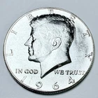 1964 KENNEDY HALF DOLLAR BU/ UNCIRCULATED 90% SILVER MINT STATE PLUS #5966