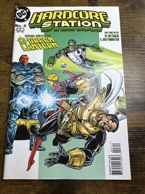 Hardcore Station #3 DC Comics Jim Starlin, Green Lantern app.