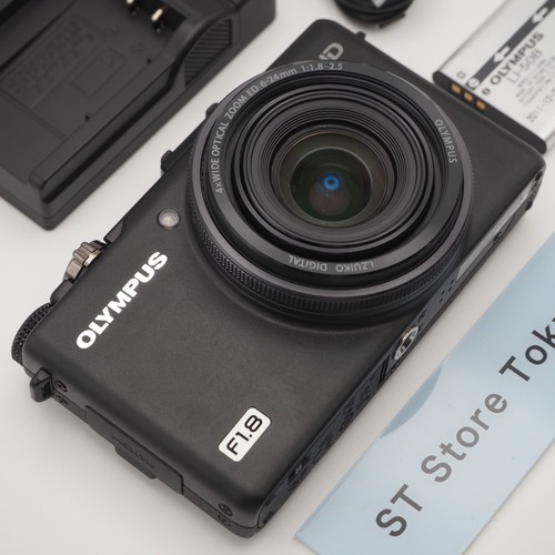 [N Mint] Olympus XZ-1 XZ1 Black 10.0MP Compact Digital Camera w/Battery Charger
