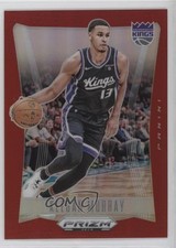 2023-24 Panini Prizm Deca Red Prizm 28/199 Keegan Murray #224 7n6