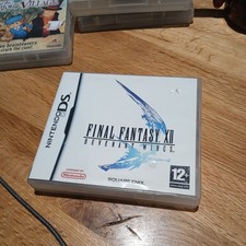 Final Fantasy XII: Revenant Wings (Nintendo DS, 2008) con manuale