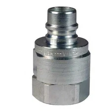 Dixon V3F3 Valved Female Plug Quick Connect Hose Coupling: 3/8 in x 3/8 in