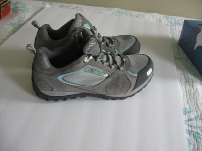 COLUMBIA Techlite Trail Shoes Womens Sz 9.5 Hiking Sneakers Omni-Grip NEW