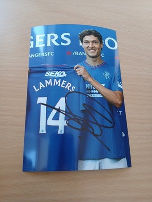 Signiertes Foto Sam Lammers Glasgow Rangers NEU (2)