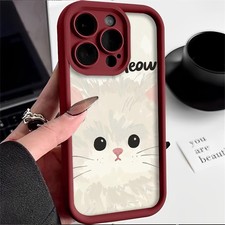Hot Cat Case For Motorola E13/E14/E15/G15/G55/G84/G85/G86 ShockProof Phone Cover