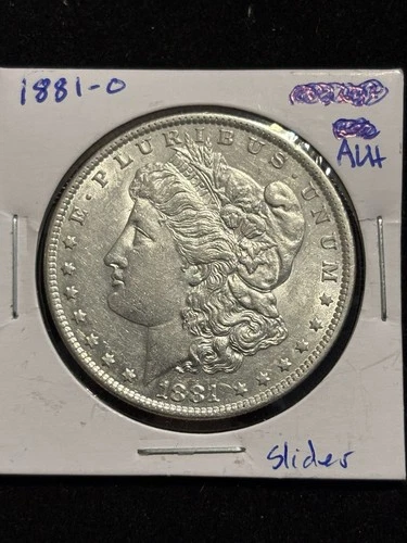 1881-O Morgan Silver Dollar AU+ Slider “Nawlins Mint” Great Date