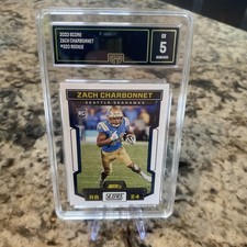 2023 Score - Rookies Zach Charbonnet #320 (RC)
