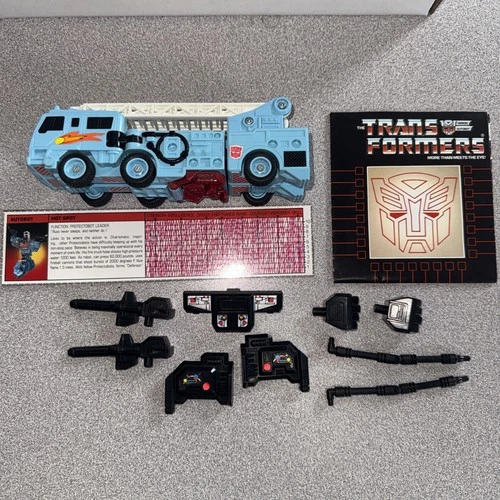 Hot Spot Defensor Near Complete 1986 Vintage G1 Transformers Action Figure