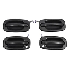 Exterior Door Handle Set, Compatible with 1999-2007 FL & FR & RL & RR (4PCS)