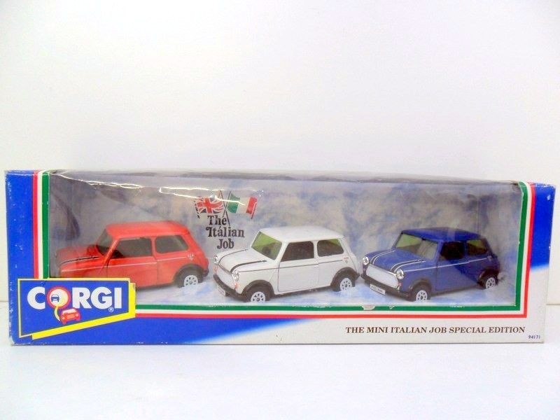 Corgi 94171, The Italian Job Mini Set - Free Price Guide & Review