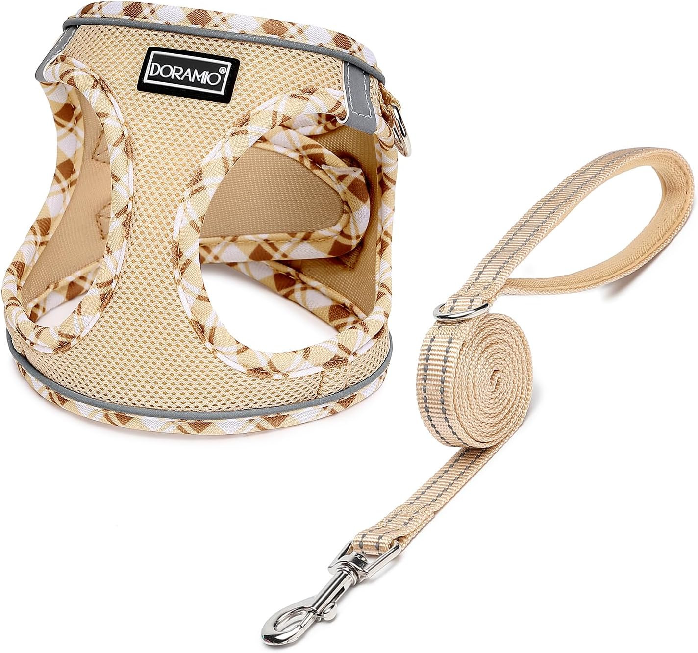 Pettorina Gatto e Cane Piccolo Step-In | Design Elegante con Guinzaglio