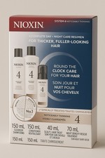 Nioxin System 4 Hair Trial Kit Cleanser Scalp Therapy Scalp Treatment 5.07 oz