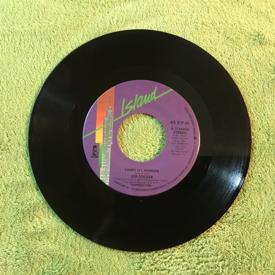 Joe Cocker And Jennifer Warnes *Up Where We Belong Title song Officer Gentlemen - Image 4 of 4