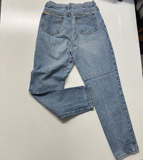 Jordache Vtg Mom Jeans Made In USA Womens Sz 14 Early 80s Yellow Tab