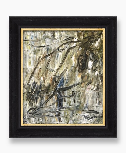 Framed Abstract Olives Painting on Canvas – Gift for Chef, Foodie, or Nature Fan - Picture 14 of 24