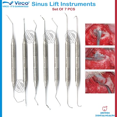 Dental Sinus Lift Aufzüge Instrumente Periost Füllinstrumente 7 STCK.