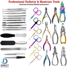 Professional Podiatry Kit Chiropody Ingrown Nail Clipper Manicure Pedicure Tools