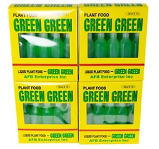40 Bottles All Purpose Liquid Green Green Lucky Bamboo Plant Food & Fertilizer