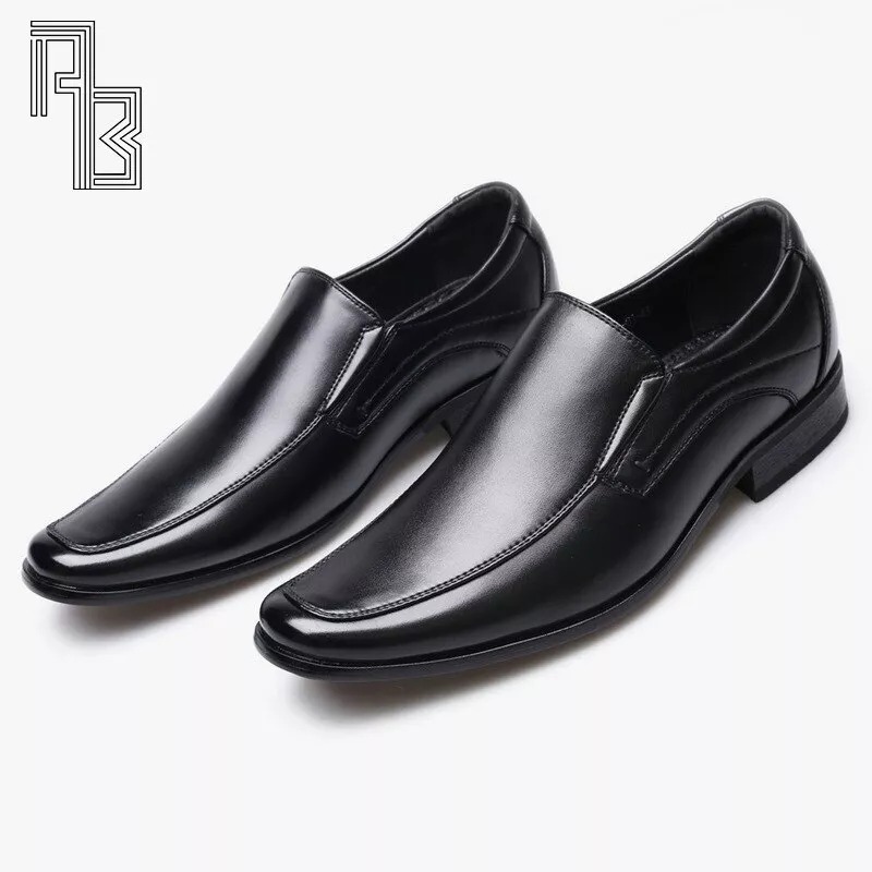 Zapatos De Vestir Clásicos Negocios Para Hombre Calzado Formal De Boda | eBay