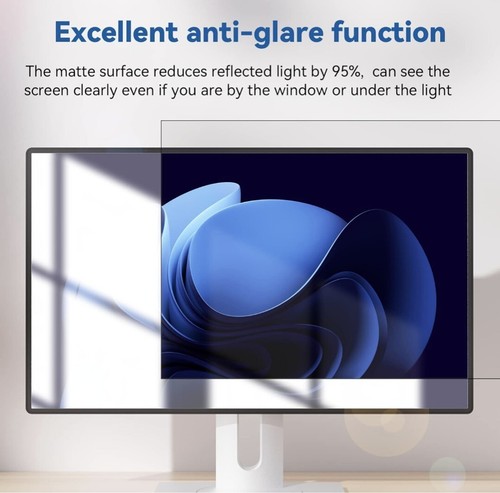 2 Pack 24 Inch Computer Privacy Screen Filter Removable Anti Glare 16:10 Ratio - Picture 7 of 7