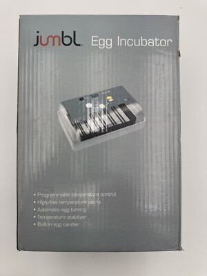Jumbl Mini Egg Incubator Automatic Digital Poultry Hatching Machine JUMBINCBT12