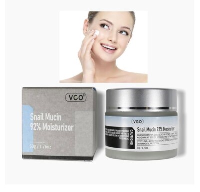 VGO Snail Mucin 92% Moisturizer Daily Face Moisturizer Hydrating Repair Face Gel